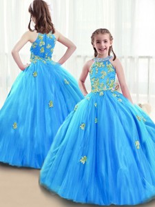 New Arrivals High Neck Mini Quinceanera Gowns with Beading 