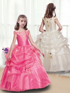 New Style Off The Shoulder Mini Quinceanera Dress With Appliques