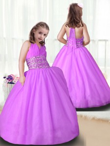 New Arrivals Ball Gown Little Girl Pageant Gowns with Beading 