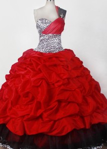 Elegant Ball Gown One Shoulder Floor-length Little Girl Pageant Dress 