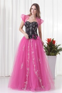 Princess Sweetheart Tulle Lace Up Beading Pageant Dress In Pink