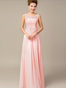 Perfect Appliques And Laced Prom Dress With Lace Up
