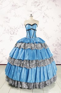 Unique Beading Sweetheart Ball Gown Quinceanera Dress