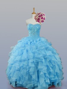 Pretty Sweetheart Quinceanera Dress With Ruffles