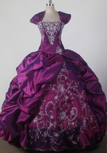Brand New Ball Gown Strapless Floor-length Qunceanera Dress