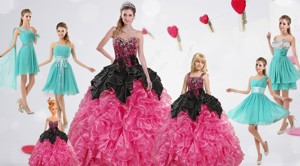 Elegant Sweetheart Multi Color Quinceanera Gown And Ruching Short Prom Dress And Multi Color