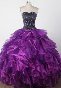Exclusive Ball Gown Sweetheart Neck Floor-length Quinceanera Dress