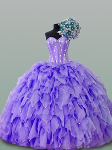 Gorgeous Quinceanera Dress With Beading And Ruffles
