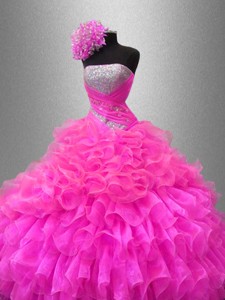 Fall Ball Gown New Style Quinceanera Dress With Sequins