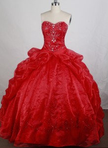 Gorgeous Ball Gown Sweetheart Sweep Train Quinceanera Dress