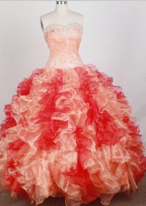 Luxurious Ball Gown Sweetheart Neck Floor-length Quinceanera Dress