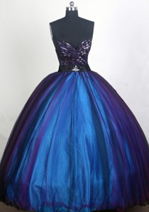 Pretty Ball Gown Sweetheart Floor-length Quinceanera Dress