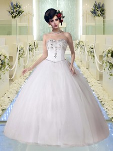 Fashionable Ball Gown Sweetheart Beading Wedding Dress