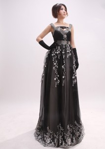 Beaded Decorate Straps And Waist In Berlin Germany Prom Dress