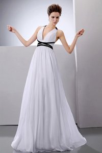 Sexy Wedding Dress With Halter Empire Chiffon For Custom Made 