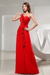 One Shoulder For Prom Dress With Floor-length