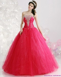 Brand New Strapless Quinceanera Gowns With Rhinestones