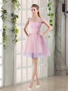 Fall New A Line Straps Quinceanera Court Dress With Hand Made Flowers