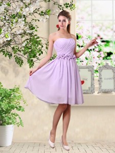 Classical A Line Appliques Dama Dress In Lavender