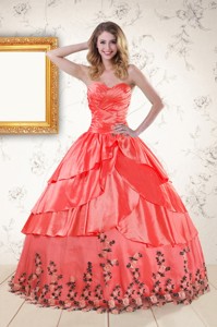 Exquisite Quinceanera Gowns With Ruching And Appliques