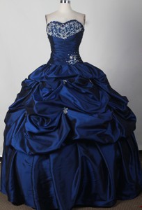 Beautiful Ball Gown Strapless Floor-length Quinceanera Dress