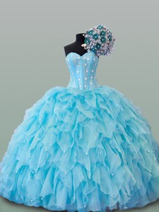 Elegant Beading Sweetheart Quinceanera Dress
