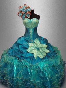 Pretty Sweetheart Quinceanera Dress With Sequins