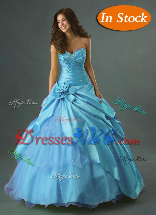 Exclusive Ball Gown Sweetheart Floor-length Beading Quinceanera Dress