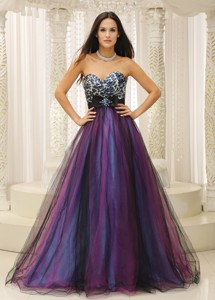 Leopard Sweetheart And Belt For Dama Dress For Quinceanera Colorful Tulle In Texas