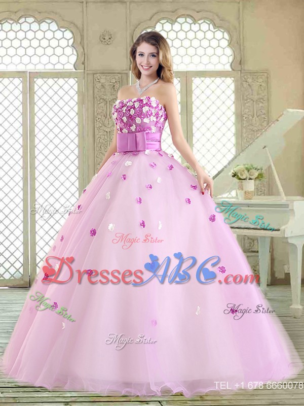 New Arrivals Straps Quinceanera Dress With Strapless